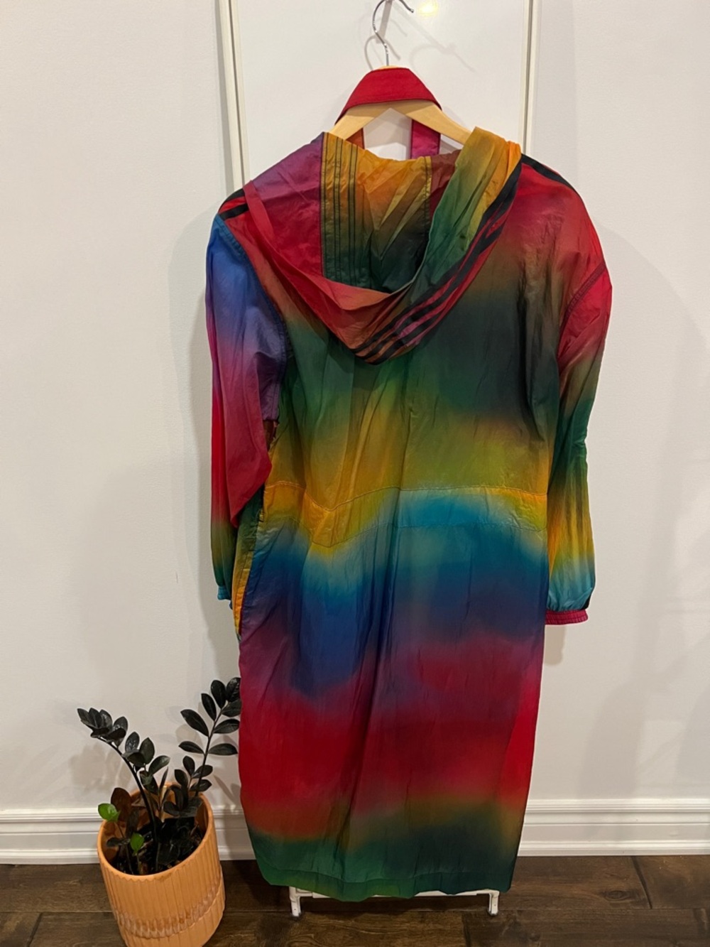 Adidas X Paolina Russo Multicolour Oversize Coat - Picture 3 of 8
